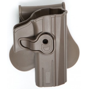 ASG Strike Systems Holster, CZ P-07 and CZ P-09, Polymer, FDE (18431)